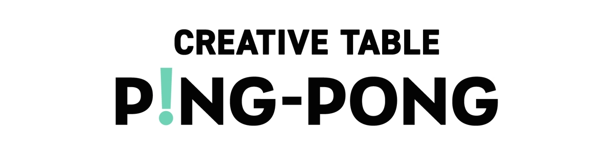 Creative Table PINGPONG ロゴ