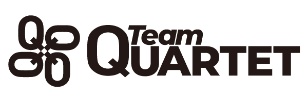 「TEAM QUARTET」ロゴ